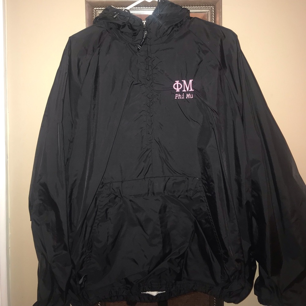 Phi Mu Rain Jacket!